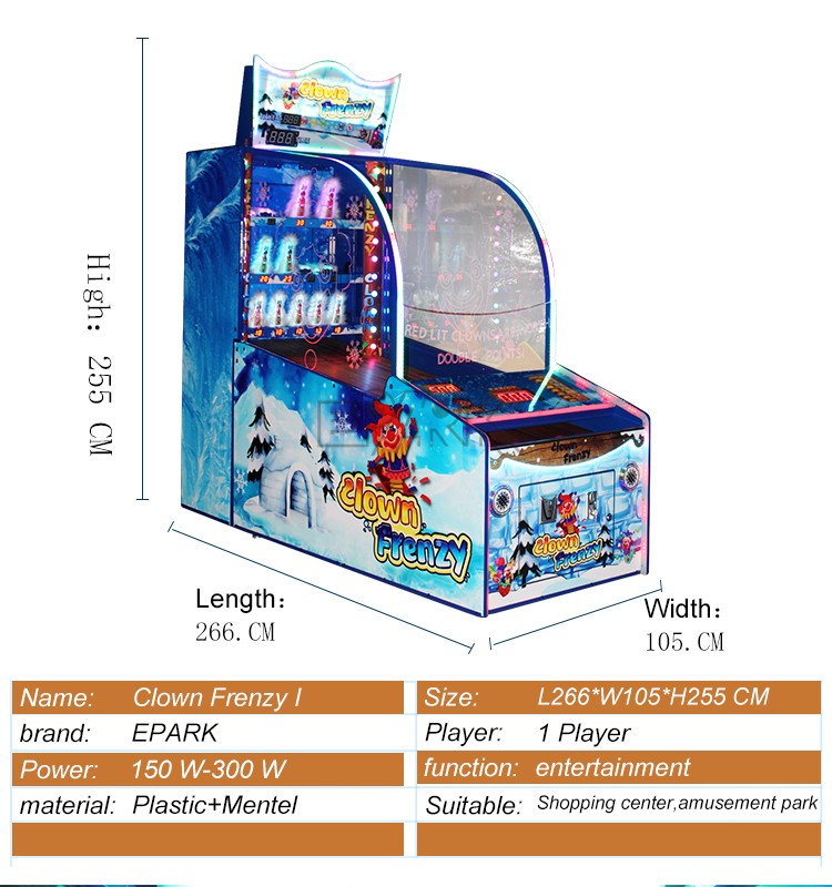 Carnival Entertainment Arcade Indoor Capsule Redemption Throw Ball Game Machine