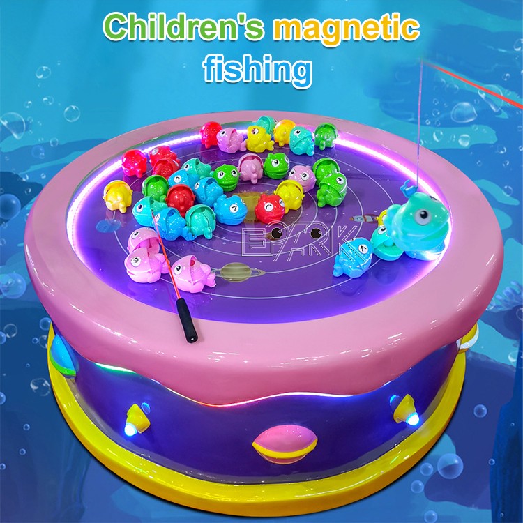 Amusement Park Electric Fiberglass Children Pool Kids Fishing Ponds Game