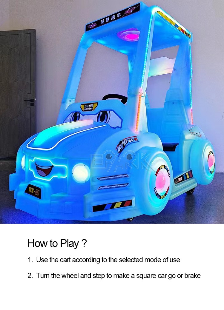 Amusement Park Kids Operated Indoor Sport Special Car Kids Bumper Car