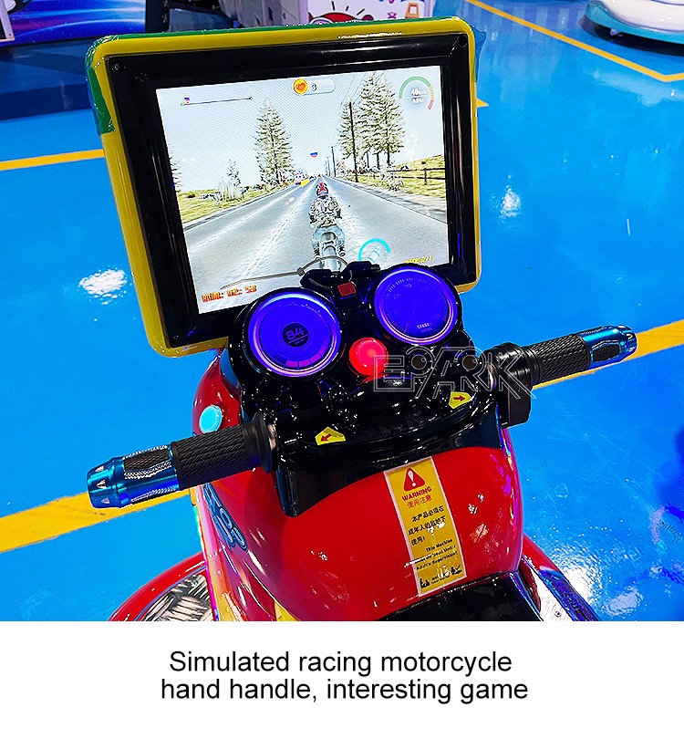 Coin Operated Motorcycle 3d Riding Game Machine Amusement Kiddie Ride Arcade Simulator