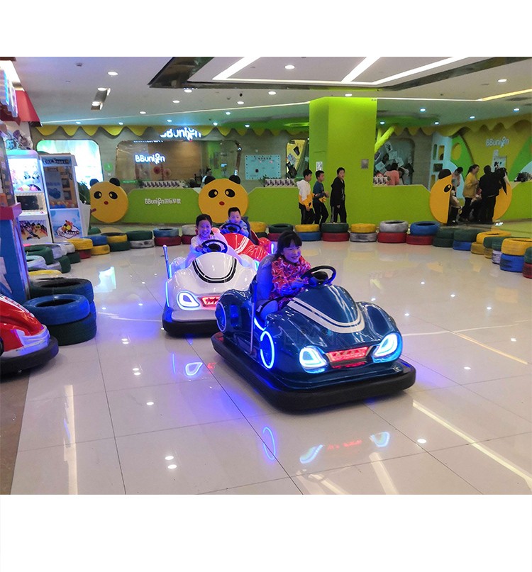 Attraction Adults Kids Game Amusement Electric Battery Bumper Car For Sale