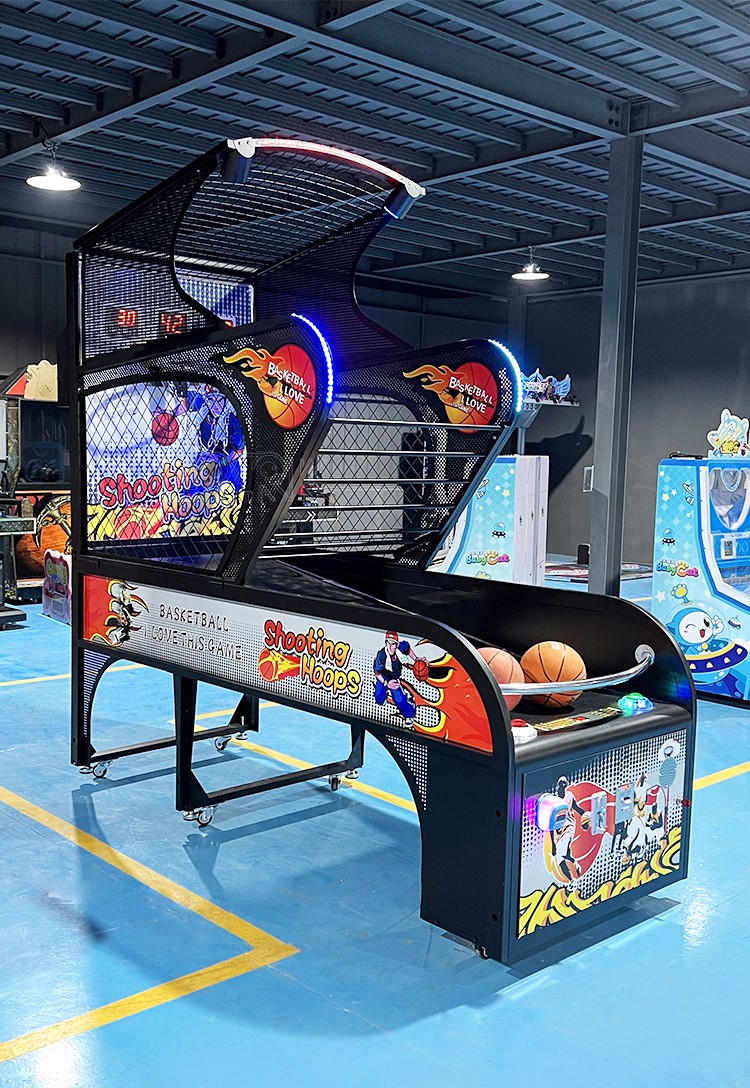 Adult Indoor Electronic Coin Operated Skill Shooting Crazy Hoop Street Basketball Arcade Game Machine For Sale Philippines
