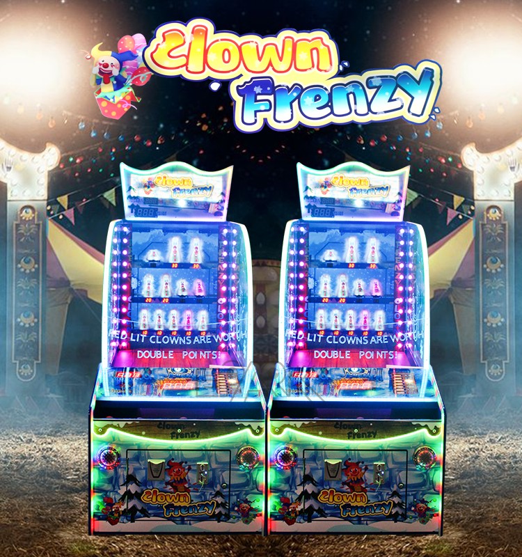 Best Profit Tokent Coin Operated Redemption Ball Throw Arcade Shark Park Ticket Lottery Game Machine