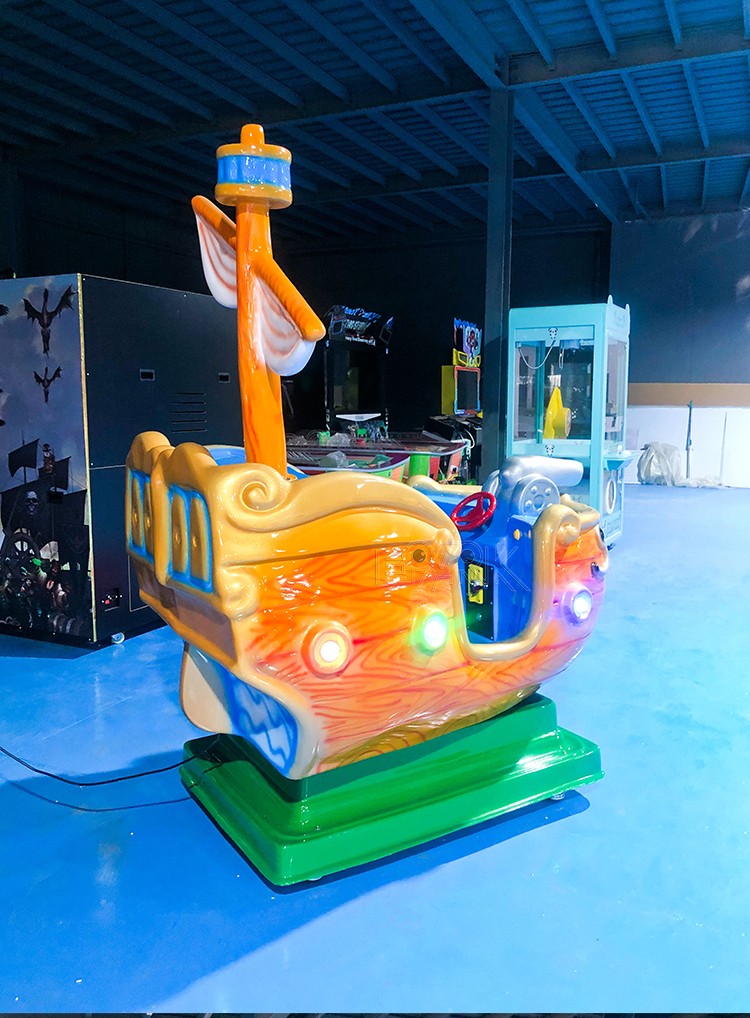 Coin Operated Kiddie Rides Swing Machine Video Game Machine Amusement Arcade Machine For Mall
