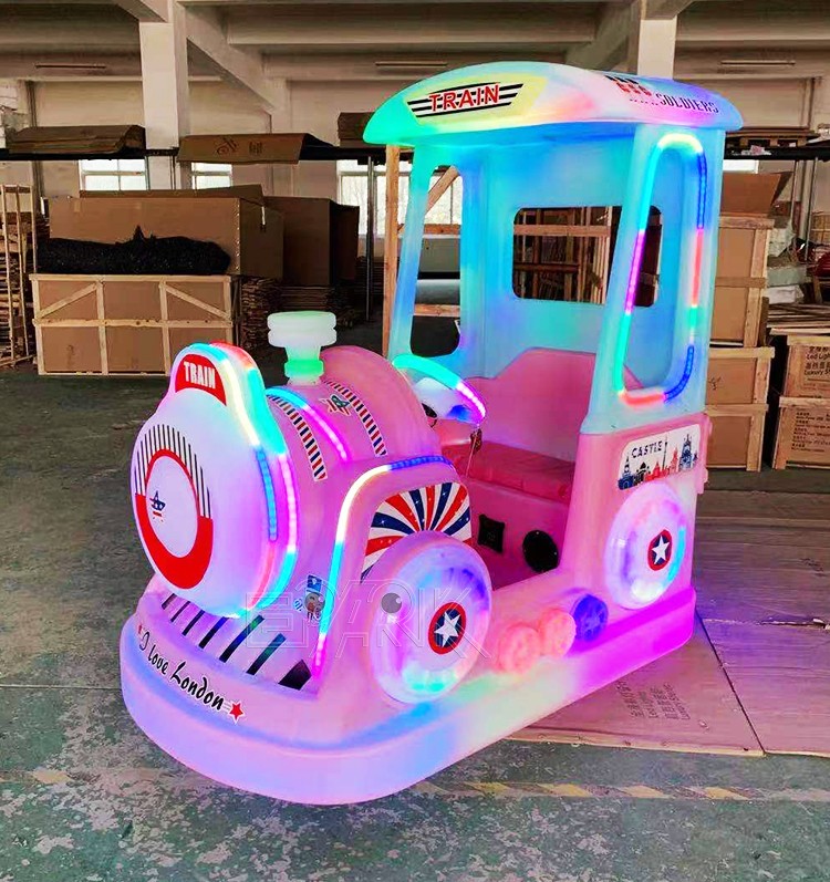 Commercial Electric Ride On Train Kids Amusement Train Rides Bumper Car