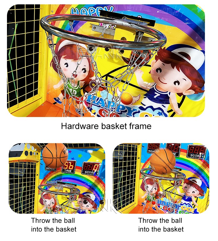 EPARK Crazy Hoop Basketball Machine Basketball Shooting Machine Basketball Arcade Game Machine
