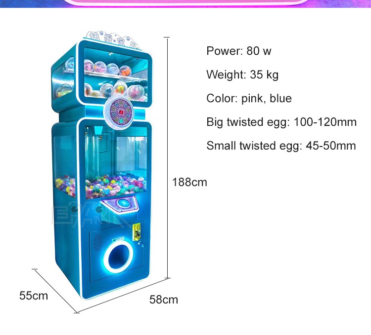 Novelty Capsuled Toys Gashapon Vending Machine Cashless Vending Capsule Machine Toys Prize Station Machine Amusement Wholesale
