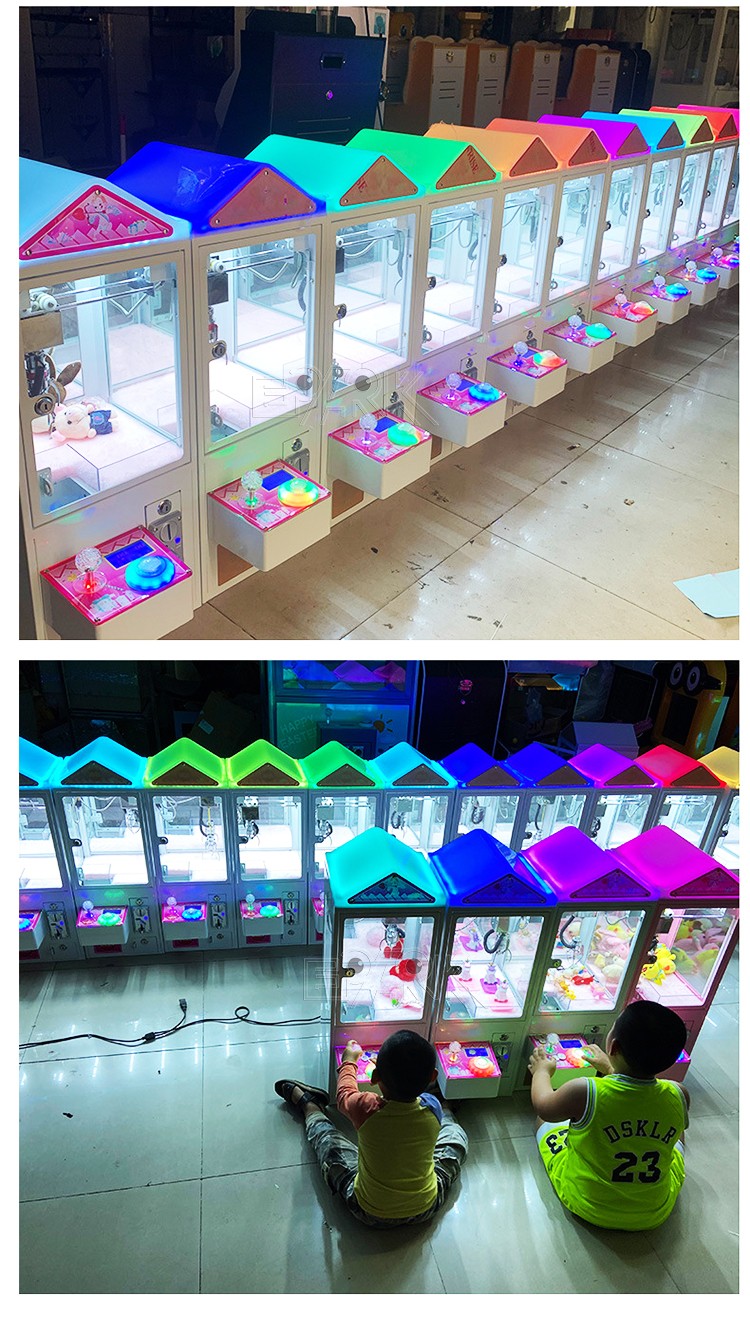 Factory Wholesale Coin Operated Candy Vending Machine Mini Claw Machine With Bill Acceptor For Sale Claw Game Machine