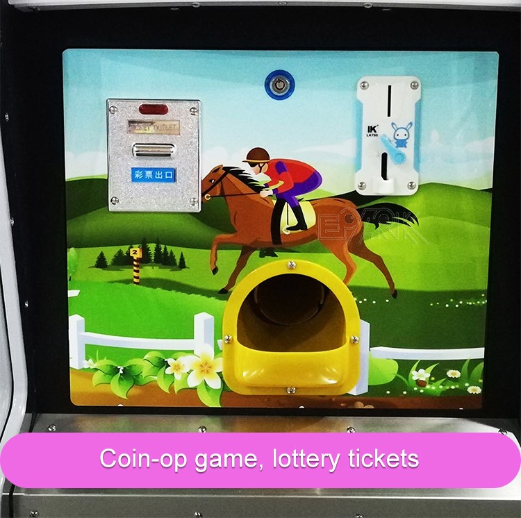 National Simulation Horse Racing Coin Operated Arcade Machine Ball Rolling Carnival Booth Game Console Machine