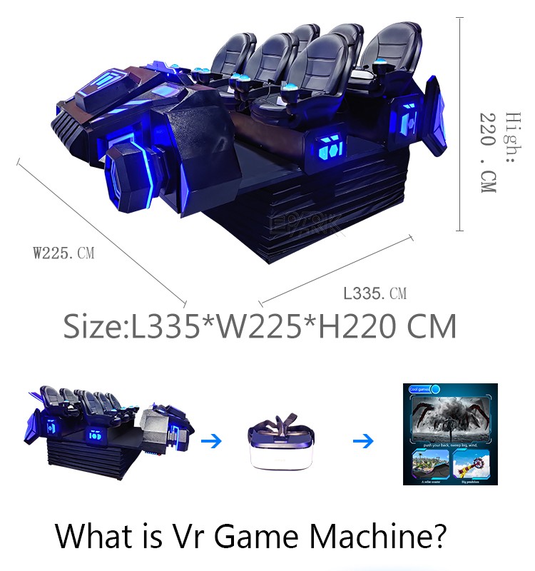 9D VR Experience Gaming VR Chair Maquina 9D Realidad Virtual From China Suppliers