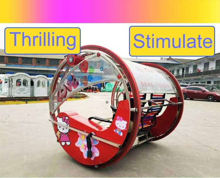 2022 Best Quality Other Amusement Park Products Happy Le Bar Car Rolling 360  Rides Amusement Happy Car