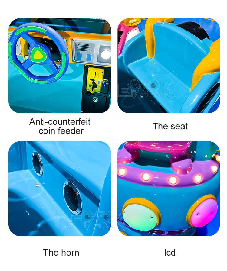 Super September Coin Operated Children Rocking Car Arcade Kiddie Rides Game Machine