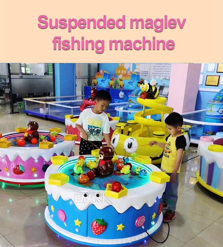 2022 Attractive Amusement Park Fish Game Machine Fiberglass Fish Ponds For Children