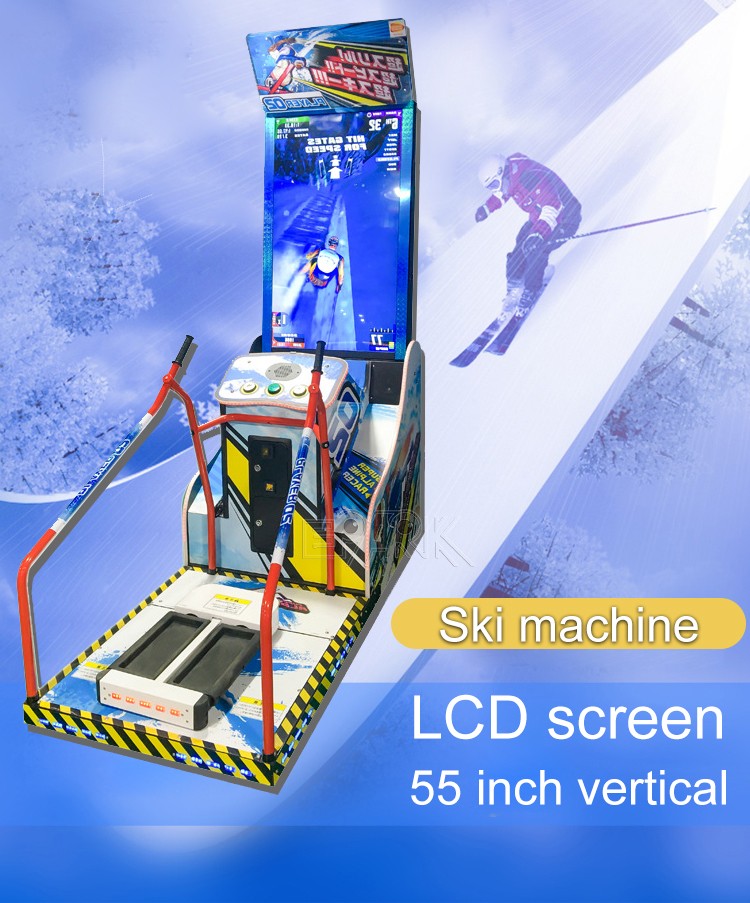 Beijing Games Limit Sport Jumping Video Game Machine  Arcade Simulator Alpine Skiing Game Machine