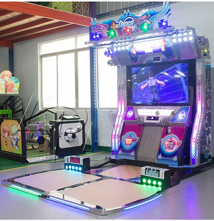 Coin Operated Dancing Machine Game Room Amusement Equipment