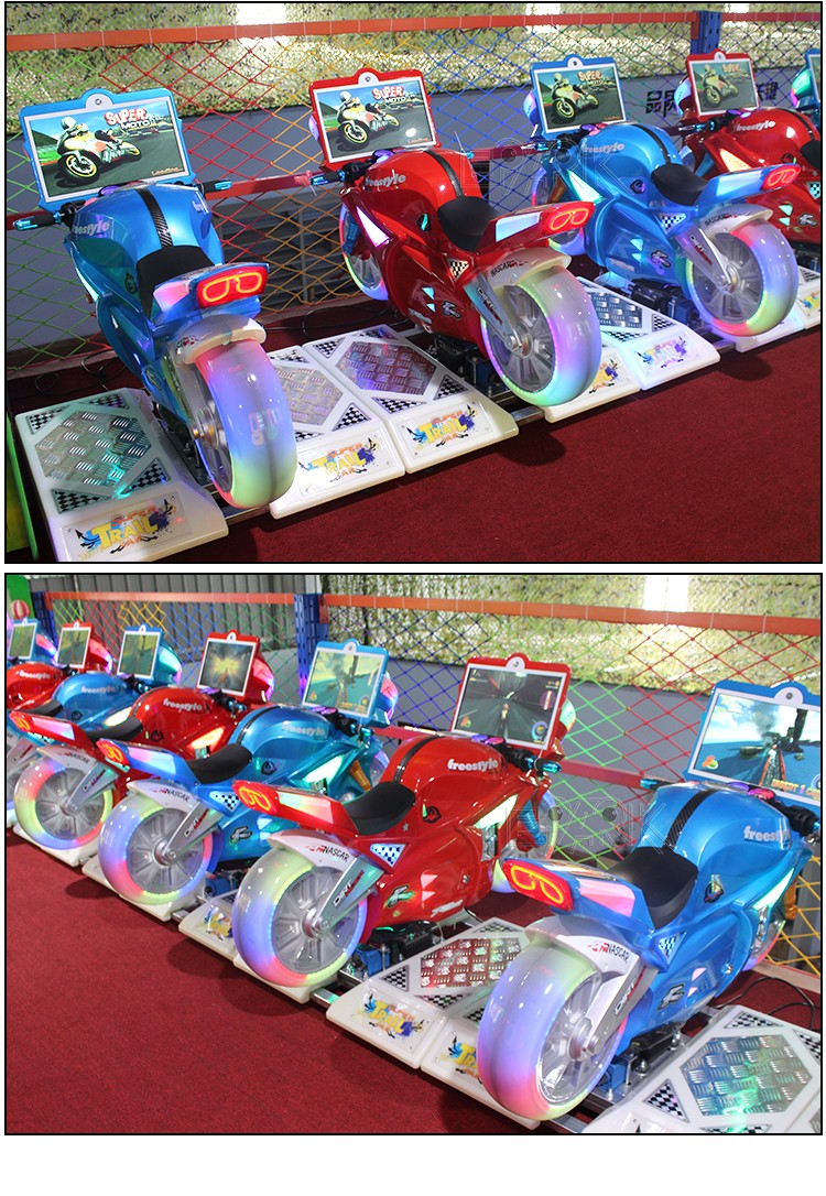 Kids Bike Racing Console Race Car Game Arcade Kids Car Game Machine