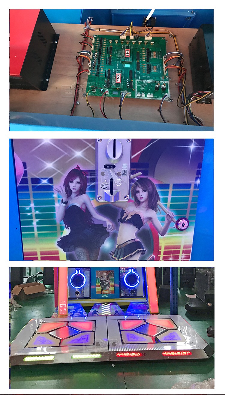 Entertainment Music Vending Game Dance Simulator Arcade Dancing Machine