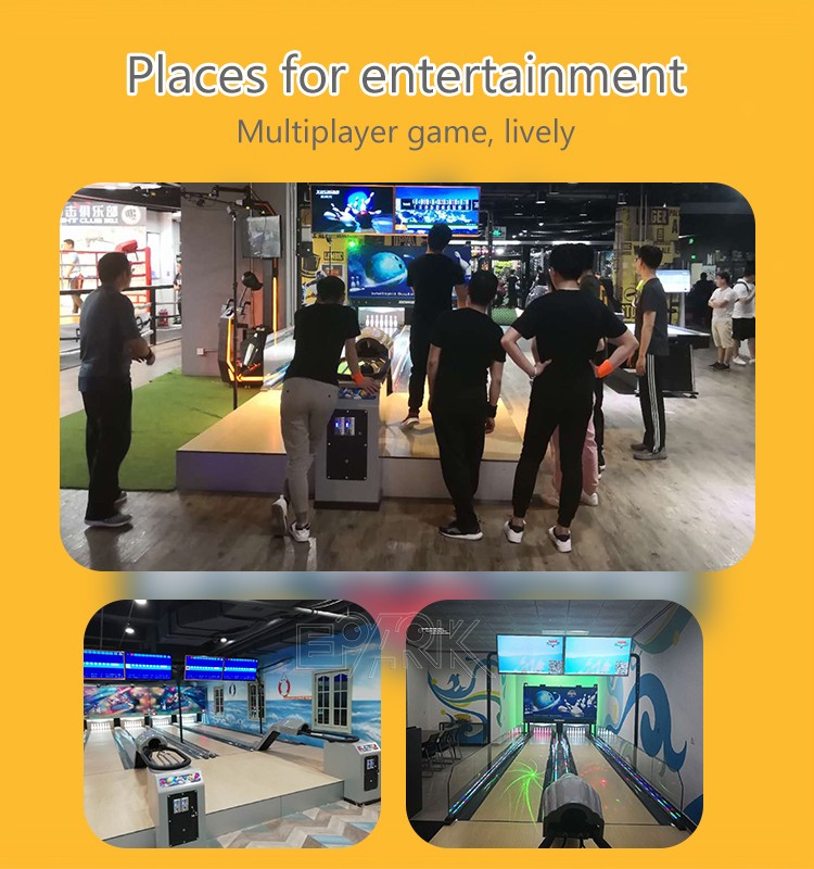 Entertainment Center Equipment EPARK Bowling Lane Complete Alley Machine for Adult and Children