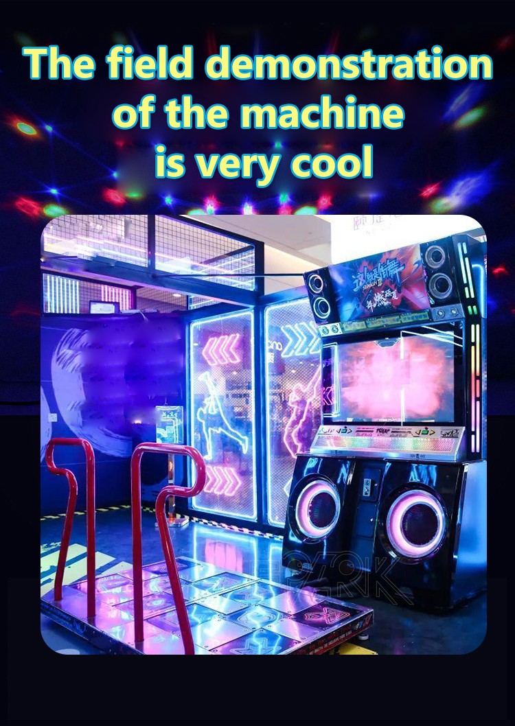 Amusement Park Attraction Crazy Dance Arcade Dance Dance Revolution Music Game Machine