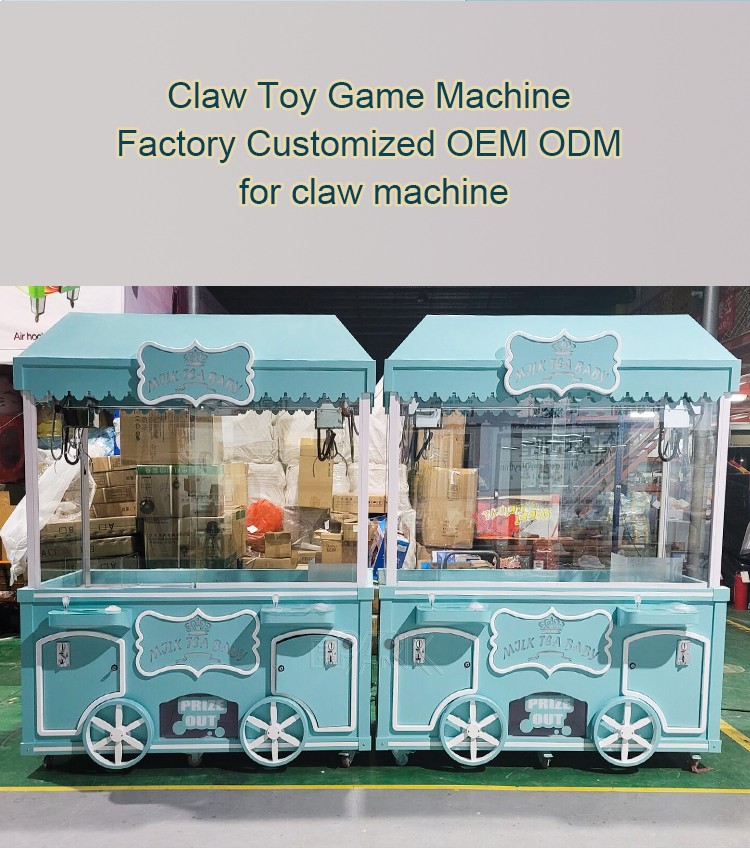 New Toy Claw Machine Coin Operated Crane Claw Machine For Sale