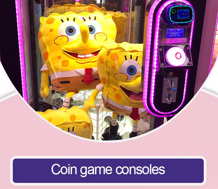 Low Price Coin Operated Game Machine Crazy Pink Date Prize Machine With For Family Entertainment
