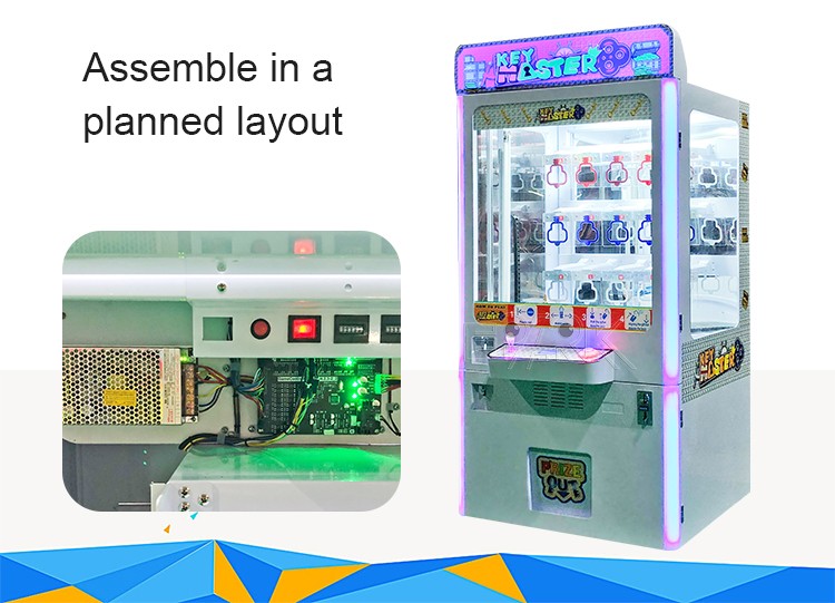 15 Lots Key Master Claw Machine Game Key Master Toy Vending Machine For Sale Amusement Game Machine