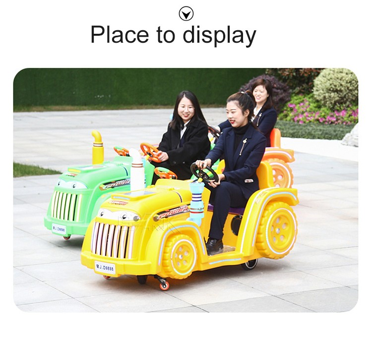 Best Selling Products Cool Appearance Kiddie Amusement Park Rides Ground Electric Bumper Cars For Kids