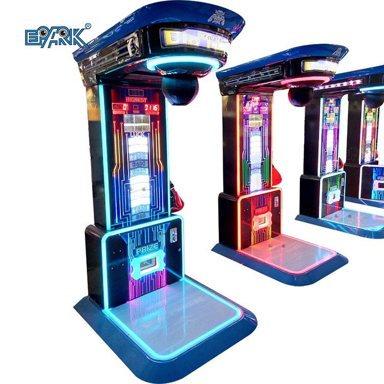 Indoor Game Center Boxing Punch Arcade Game Machine Coin Operated Boxing Machine