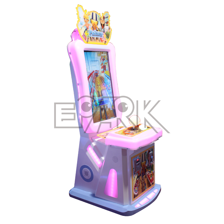 Cheap price kids coin operated arcade game EPARK parkour video redemption game machine