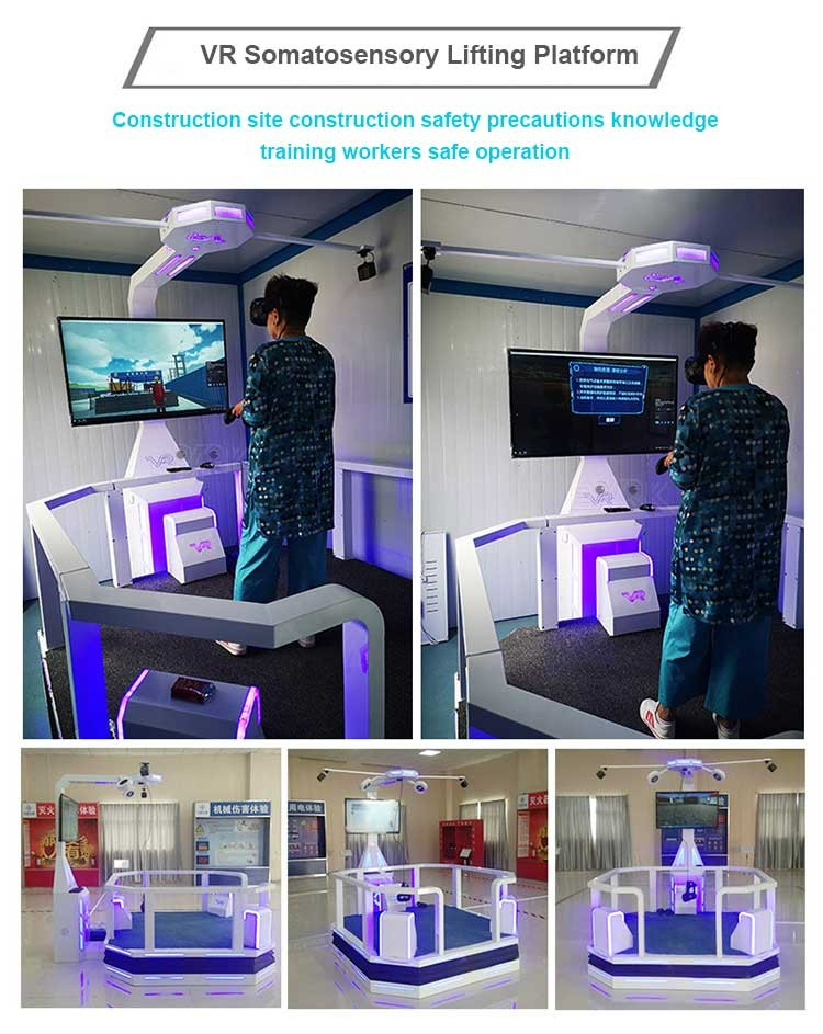 Vr Space Simulator Walking Platform 9d Virtual Reality Machine Vr Game Machine