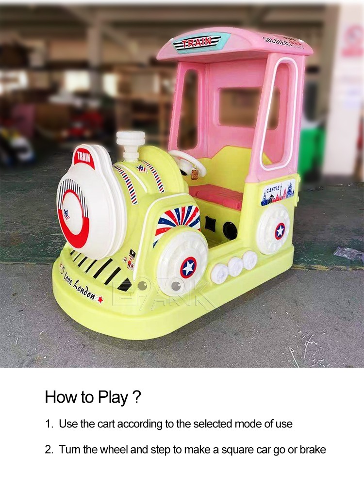 Commercial Electric Ride On Train Kids Amusement Train Rides Bumper Car