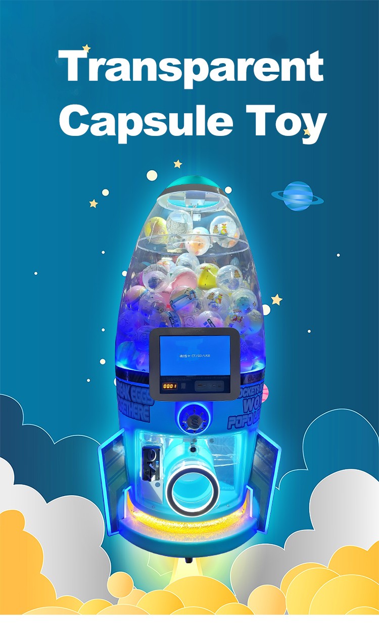 Coin Operated Gumball Machine Candy Dispenser Capsule Toys Bouncy Ball Vending Machine With Stand For Kids