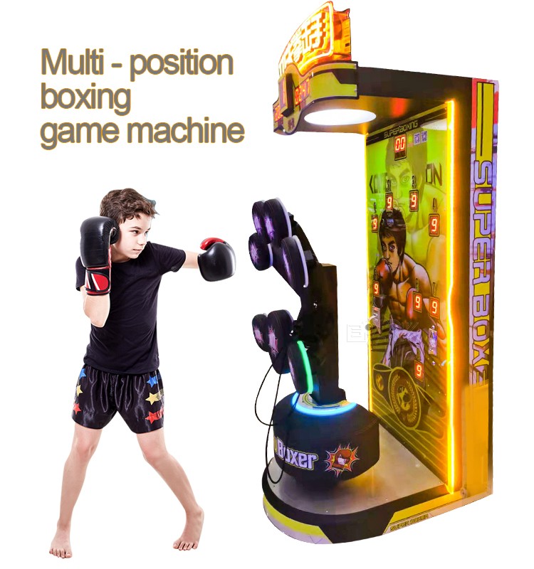 Coin Operated Game Indoor Sport Boxing Arcade Games Boxing Simulator Game Machine Punch Machine