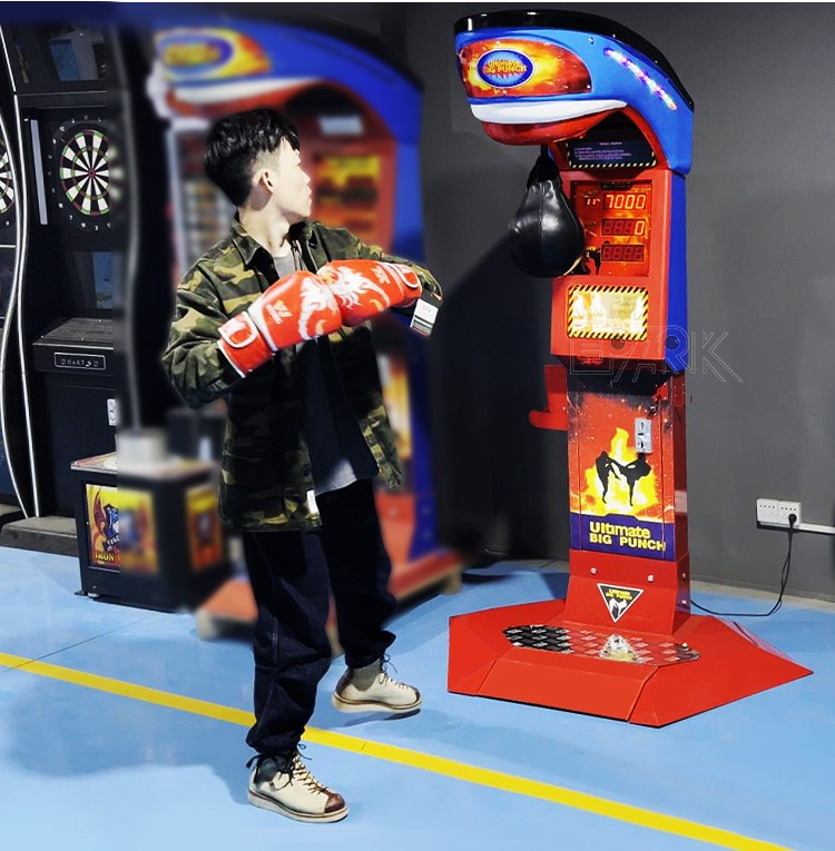 Coin Operated Hard Hitter Boxing Punching Machines Maquina De  Ultimate Big Punch Boxing Game Machine Dragon Punch Machine