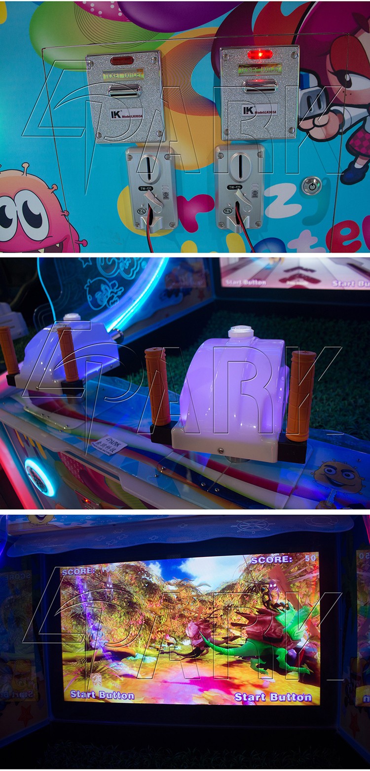 coin operated mini video game EPARK kids playground indoor play equipment amusement water display machine