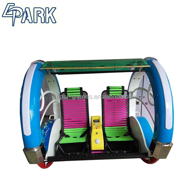 Kids Outdoor Playground Coin Pusher Happy Swing Car