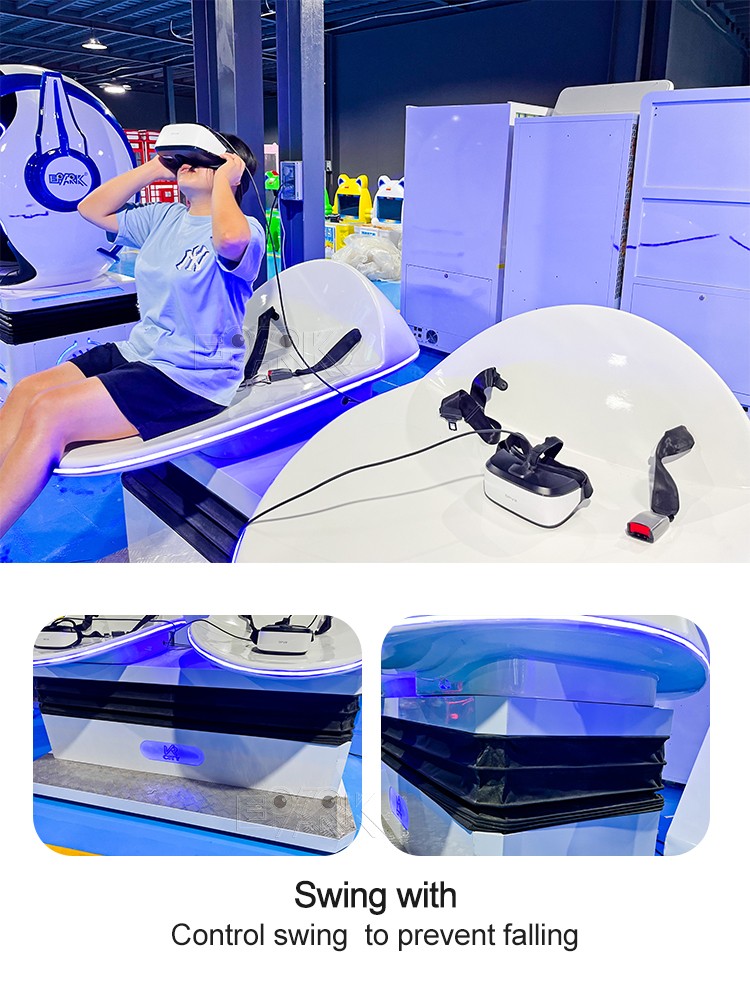 Earn Money Amusement Park Roller Coaster VR Equipment Double Grass Ski Simulator 9d  VR Simulator With Vr Glasses