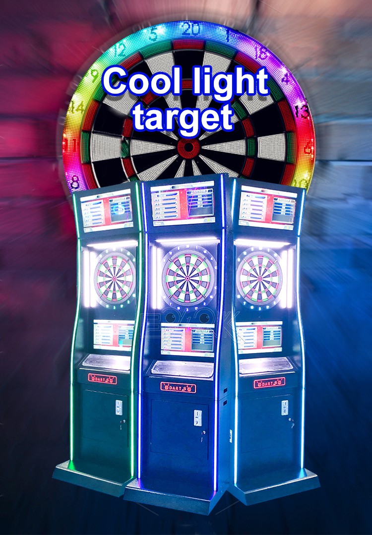 Arcade Online Mutil Players Darts Machine Bars Electronic Dart Boards Games Machine With Light
