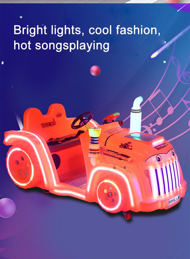 Hot Sales Colorful Electric Ride Bumper Car For Kids For Amusement Park