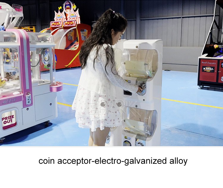 Factory Price Cheap Coin Pusher Maquina De Chicles Kids Game Machine Capsules Dispensers Toy Station Vending Machine