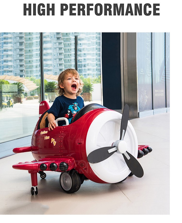 Aircraft 360 Spin 3 Speed Airplane New Aircraft Shape Children Drivable Baby
