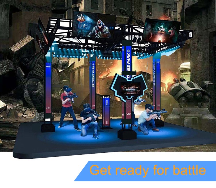 Import From China Outdoor Indoor Virtual Reality Adult VR Multiplayer Big Amusement Park Games Machines For Sale