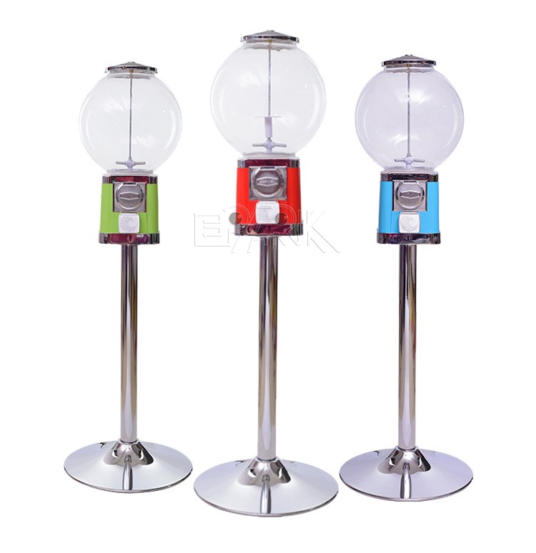 Coin Operated Bubble Toy Capsule Machine On Stand Gashapon Toys Vending Machine