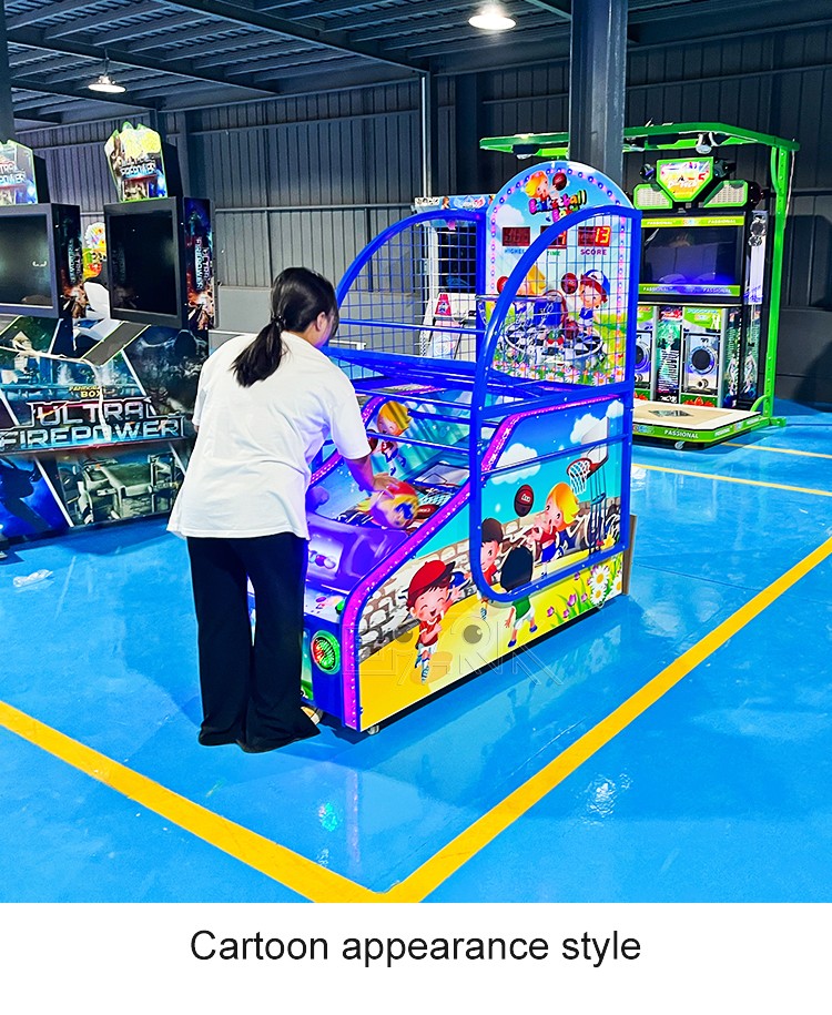 Amusement Park Arcade Basketball De Machine De Jeu Basketball Shooting Machine Arcade Machine