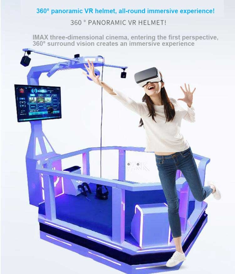 Vr Space Simulator Walking Platform 9d Virtual Reality Machine Vr Game Machine