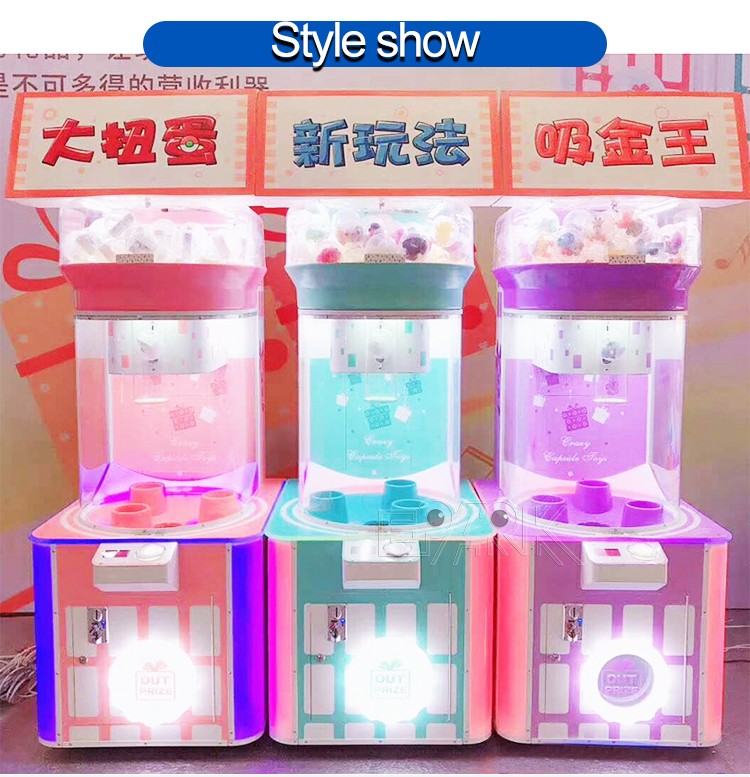 Coin Operated Pat Ball Into The Hole Gift Machine Toy Vending Capsule Machine