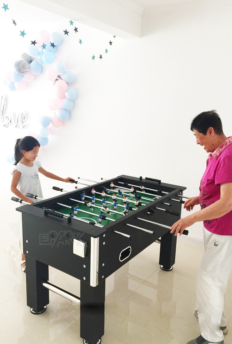Factory Direct Sell 5ft Mdf Mesa De Futbol Pvc Soccer Foosball Football Game Table For Sale