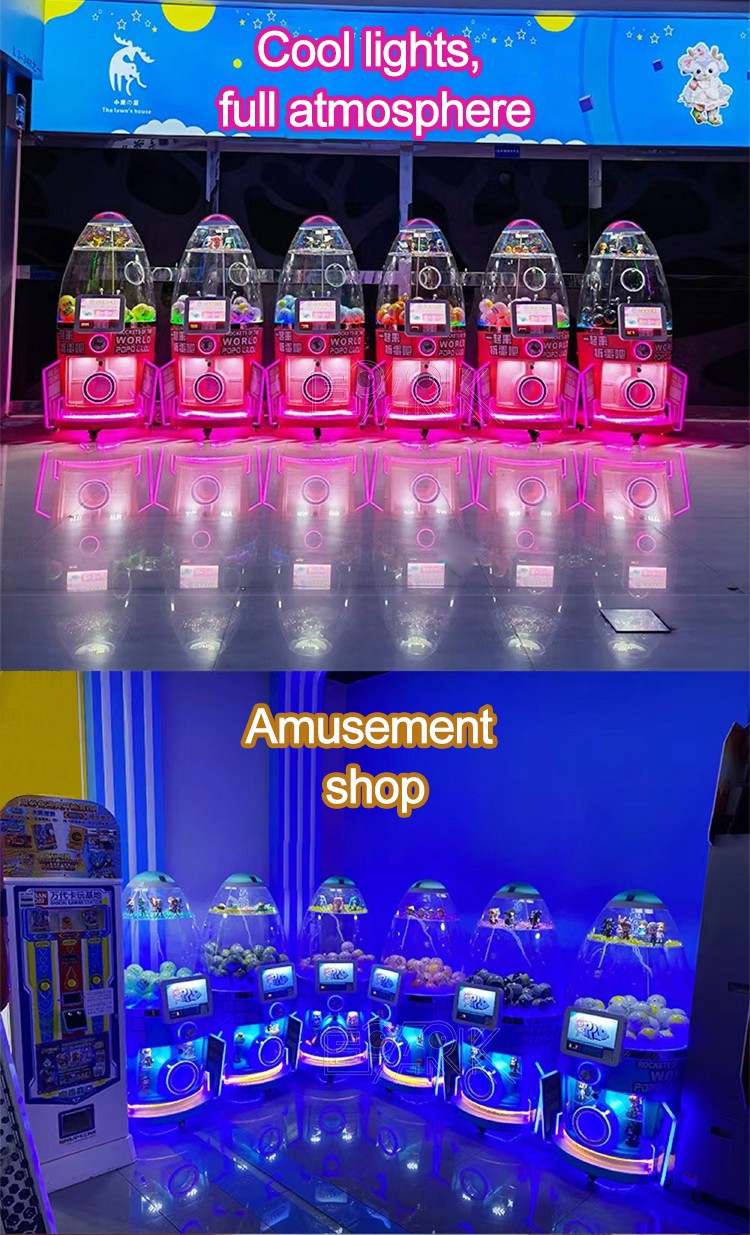 Capsules Toy Vending Machine Egg Toys Capsule Machine Kids Coin Operated Gashapon Game Machine For Shopping Mall