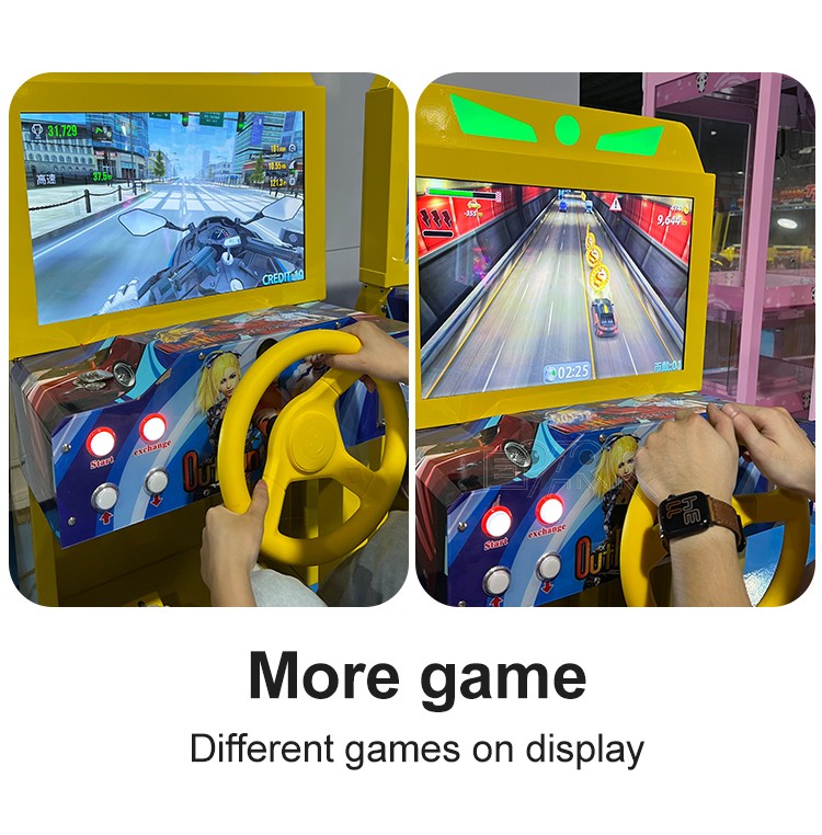 2022 Arcade Game Simulator Games Machines Outrun Racing Car Video Car Game Machine