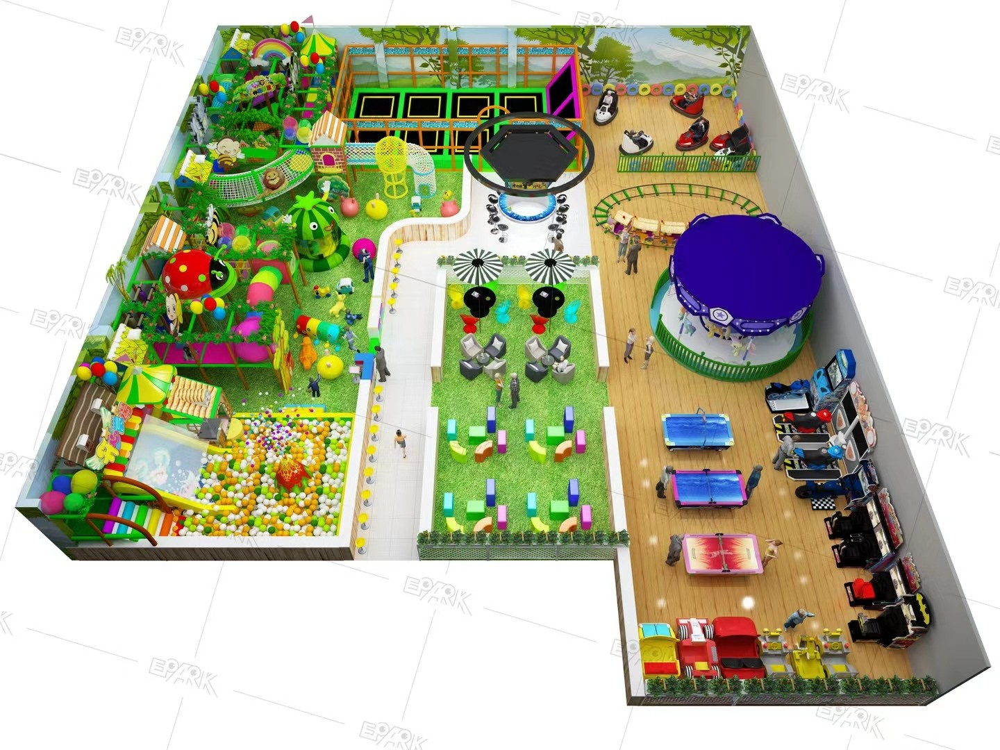 Soft Play Indoor Playground Slide Kids Plastic Indoor Playground Children Commercial Indoor Playground Equipment